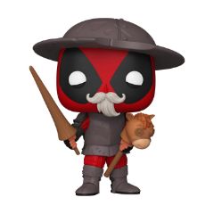 Picture of Funko Pop! Plus: Deadpool - Deadpool as Don Quixote #1492 Bobble-Head Vinyl Figure