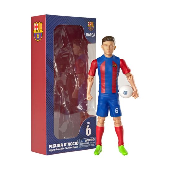 Picture of Banbo Toys: Fc Barcelona Soccer - Gavi Action Figure (20cm) (83576)