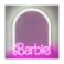 Picture of Paladone: Barbie - Wall Mountable LED Neon Mirror (PP14619BRVN)
