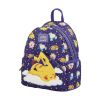 Picture of Loungefly Pokemon: Sleeping Pikachu And Friends Mini Backpack (PMBK0236)