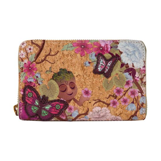 Picture of Loungefly Marvel: Guardians Of The Galaxy Groot Zip Around Wallet(MVWA0229)
