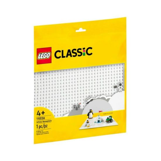 Picture of LEGO® Classic: White Baseplate (11026)