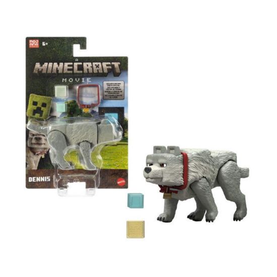 Picture of Mattel Minecraft Movie: Dennis Figure (JFR59)