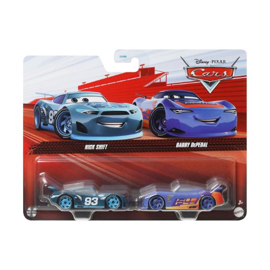 Picture of Mattel Disney Pixar: Cars - Nick Shift and Barry DePedal (Set of 2) (JDH43)