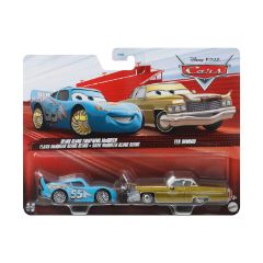 Picture of Mattel Disney Pixar: Cars - Bling Bling Lightning McQueen and Tex Dinoco (Set of 2) (JDH42)