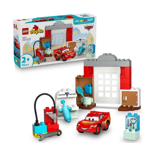 Picture of LEGO® DUPLO® Disney and Pixar: Cars McQueen’s Visit to Doc’s Garage (10456)