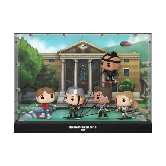 Picture of Funko Pop! Moments Deluxe: Back to the Future II:Hoverboard - Marty McFly, Griff Tannen, Data, Whitey, Spike #11 Vinyl Figures