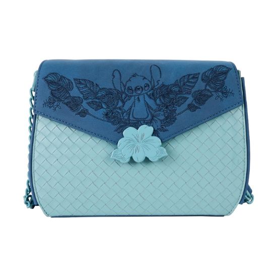 Picture of Loungefly Disney: Stitch Embroidered Crossbody Bag (WDTB3249)