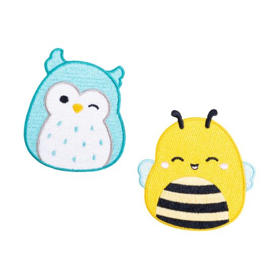 Picture of Fizz Squishmallows - Winston & Sunny Iron on Patches CDU (350155)