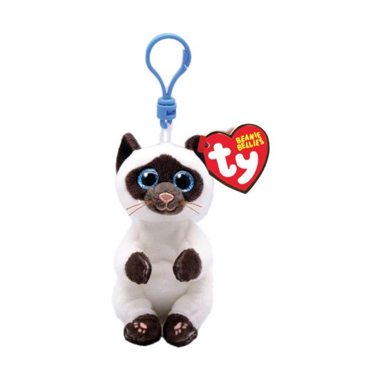 Picture of AS TY Beanie Bellies: Miso the Siamese Cat - Keychain Plush 8,5cm (1607-43106)