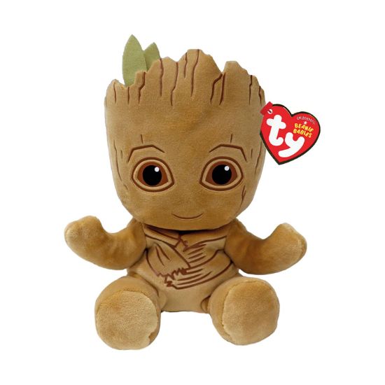 Picture of AS TY Beanie Babies Marvel: Groot - Plush 15cm (1607-44003)