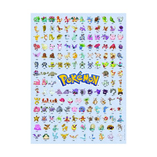 Picture of Ravensburger Puzzle: Pokemon - The First 151! (500 pcs) (12000511)