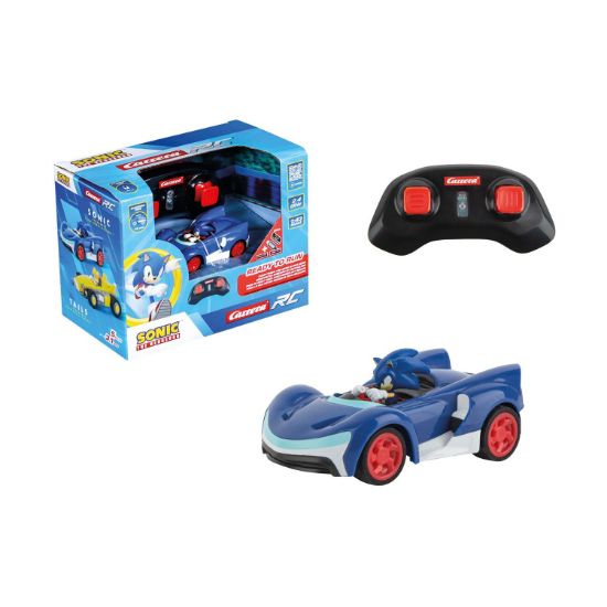 Picture of Carrera Sega Mini Rc: Team Sonic Racing™ Mini RC - Sonic 1:43 (370430022)
