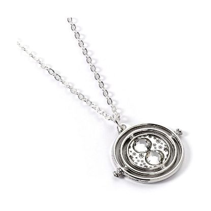 Picture of Carat Shop Harry Potter - Silver Tone Time Turner Necklace (WNX00670)