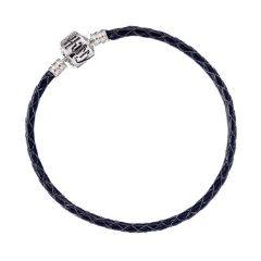 Picture of Carat Shop Harry Potter - Leather Charm Bracelet 20cm Black (HP0029-20)