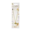 Picture of Carat Shop Harry Potter - Golden Snitch Gold Tone Necklace (WNX3D004)