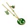 Picture of Carat Shop Wicked - Elphaba 'E' Icon Necklace (WKN00010)