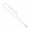Picture of Carat Shop Harry Potter - Sterling Silver Deathly Hallows necklace with crystals (BHPSN002)