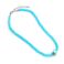 Picture of Carat Shop Barbie - Blue bead necklace with round Barbie - Bead Charm (BMN00005)