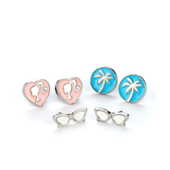 Picture of Carat Shop Barbie - Set of three Earring Studs (BMES0011)