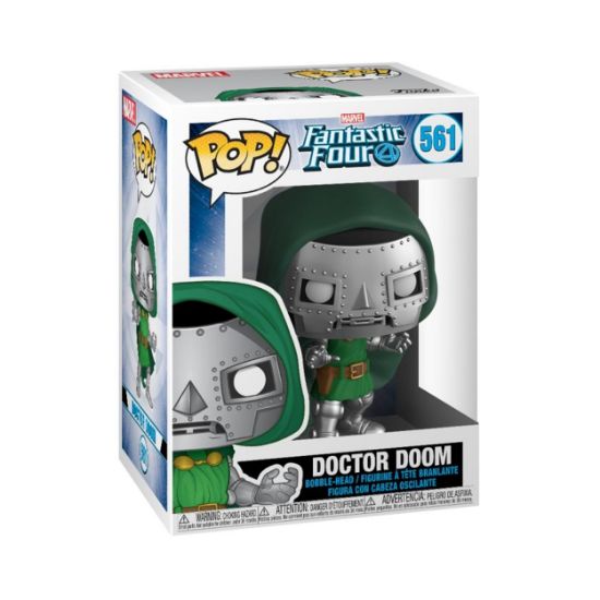 Picture of Funko Pop! Marvel: Fantastic Four - Doctor Doom #561 Bobble-Head Vinyl Figure