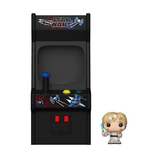 Picture of Funko Bitty Pop! Arcade Disney: Star Wars - Luke Display Case & Vinyl Figure