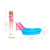 Picture of Mattel Barbie® Doll with Pool Slide Playset (HRJ74)