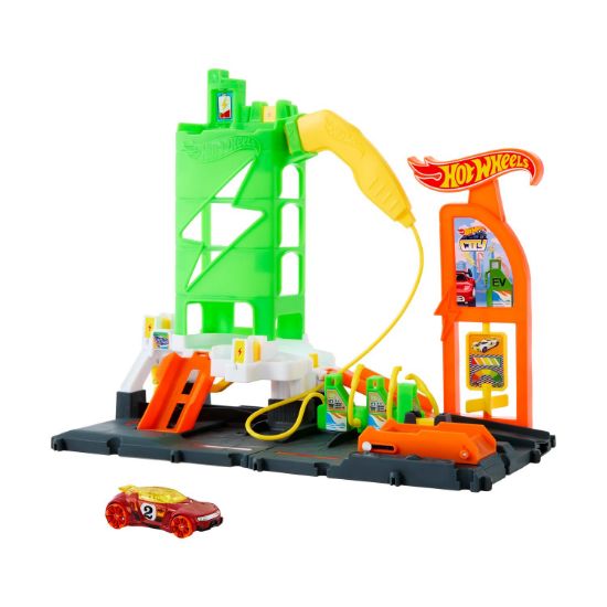 Picture of Mattel Hot Wheels® City: Super Recharge Fuel Station - Playset (HTN79)
