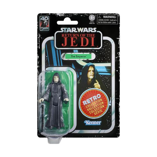 Picture of Hasbro Fans - Disney Star Wars: Return of the Jedi Retro Collection - The Emperor Action Figure (10cm) (F7275)