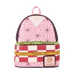 Picture of Loungefly Demon Slayer: Nezuko Kamado Cosplay Mini Backpack (DMSBK0010)