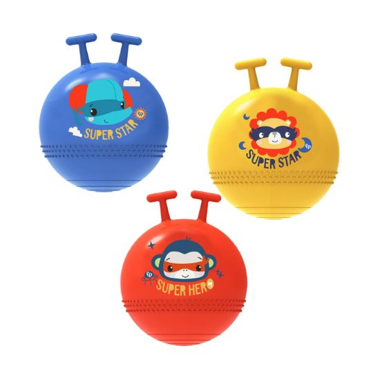 Picture of Fisher-Price®: Super Bouncy Ball (With Foot Pump) (45cm) (Random Choice) (F0960)