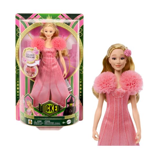 Picture of Mattel Wicked - Singing Glinda Fashion Doll (English Singing) (JLG49)