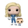 Picture of Funko Pop! Marvel: The Fantastic 4 First Steps - Invisible Woman & Franklin #1514 Bobble-Head Vinyl Figures