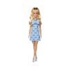 Picture of Mattel Barbie: Barbie Fashionistas Wavy Blonde Ponytail Wearing Blue Bow (HYT93)