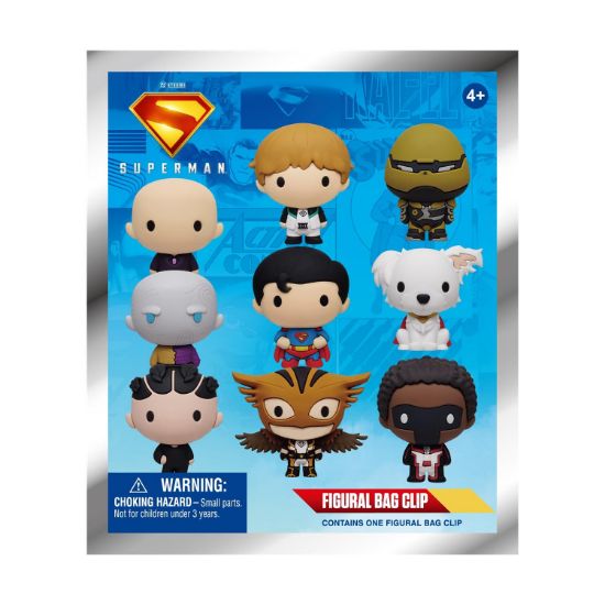 Picture of Monogram: Superman Legacy 3D Foam Bag Clips Figures