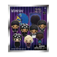 Picture of Monogram: Wednesday 3D Foam Bag Clips Figures