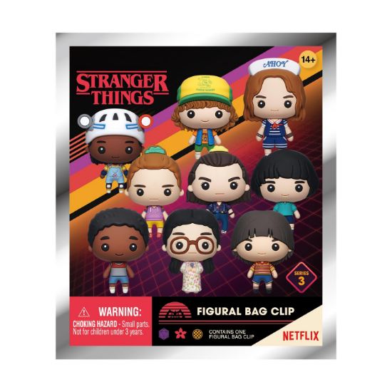 Picture of Monogram: Stranger Things 3D Foam Bag Clips Figures