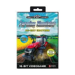 Picture of Farming Simulator 16-Bit:Limited Green Cartridge Inside (Compatible with Sega Mega Drive/Genesis + Digital PC Download Key)