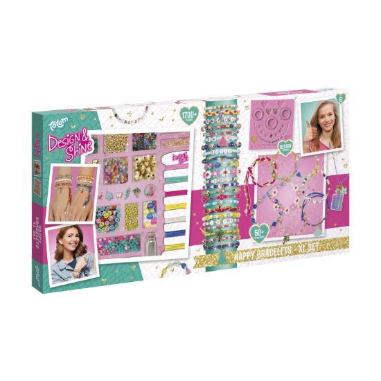 Picture of Totum Design & Shine: Happy Bracelets - XL Set (TT028104)