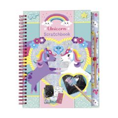 Picture of Totum Unicorn Scratch Book (TT071605)