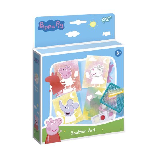 Picture of Totum Peppa Pig - Spatter Art (TT360495)