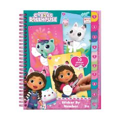 Picture of Totum Gabby Sticker By Number Book (TT421028)
