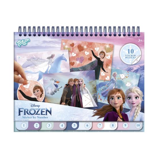Picture of Totum: Disney Frozen - Sticker By Number Pad (TT681576)