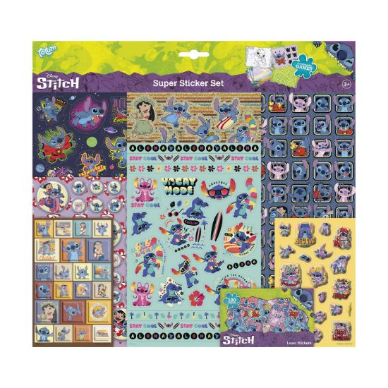 Picture of Totum: Disney Stitch - Super Sticker Set (TT700062)