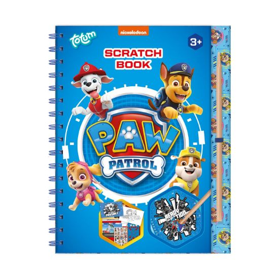 Picture of Totum Paw Patrol - Scratch Book (TT720831)