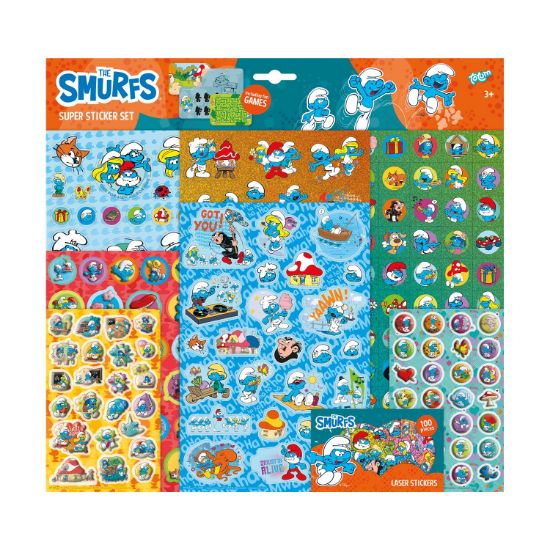 Picture of Totum The Smurfs - Super Sticker Set (TT750067)