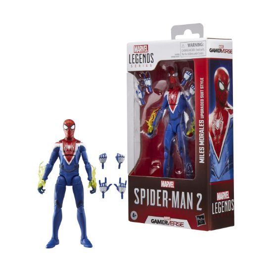 Picture of Hasbro Fans Marvel Legends Series: Spider-Man 2 GamerVerse - Miles Morales Upgraded Suit Style (G0835)