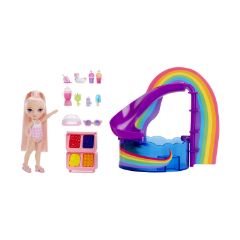 MGA Rainbow High: Littles Pool Day with Blush - Blush Parker Playset (522249) Picture of MGA Rainbow High: Littles Pool Day with Blush - Blush Parker Playset (522249)