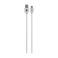 Picture of Spartan Gear - Double Sided USB Cable (Type C) (length: 2m - compatible with playstation 5, xbox series x/s, tablet, mobile) (colour: White)