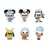 Picture of Funko Pocket Pop! Capsule: Disney Holidays - Mickey Mouse, Minnie Mouse, Donald Duck, Daisy Duck, Goofy, Pluto (Blind Box/Random) Vinyl Figures